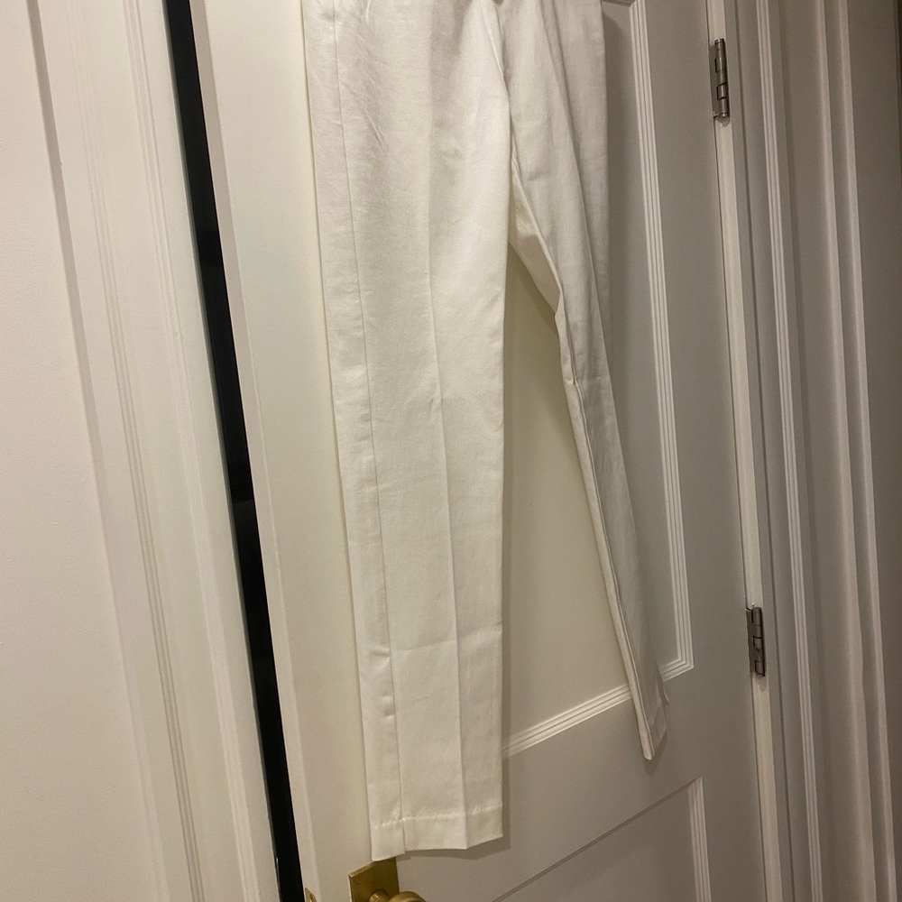 Ecru Cream Trousers